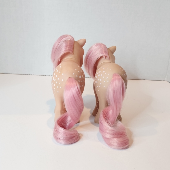 Vintage 1980s G1 My Little Pony Set of CF & FF "Cotton Candy" - Picture 5 of 12